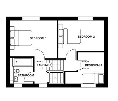 New Build Homes in Burton | St Aidans Garden, Hilton | Lovell Homes